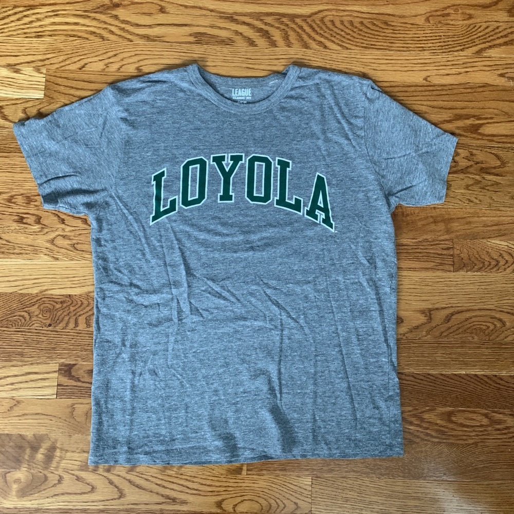Short Sleeve LEAGUE T-Shirt with Loyola Logo